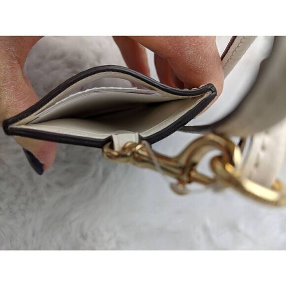 Coach Cream‎ & Tan ID Lanyard in Signature Monogram CC's New - Picture 4 of 6